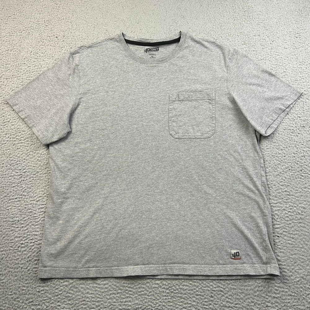 Duluth Men's 40 Grit Standard Work Short Sleeve Pocket T-Shirt Cotton Jersey XL